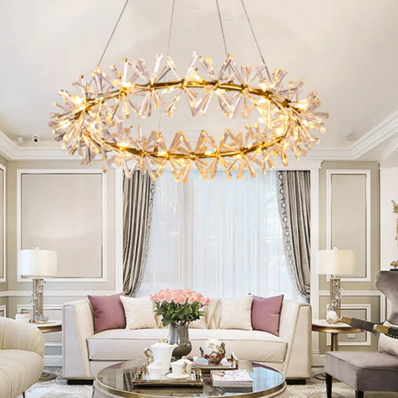 Подвесная люстра BEATRIX D80 от ImperiumLoft