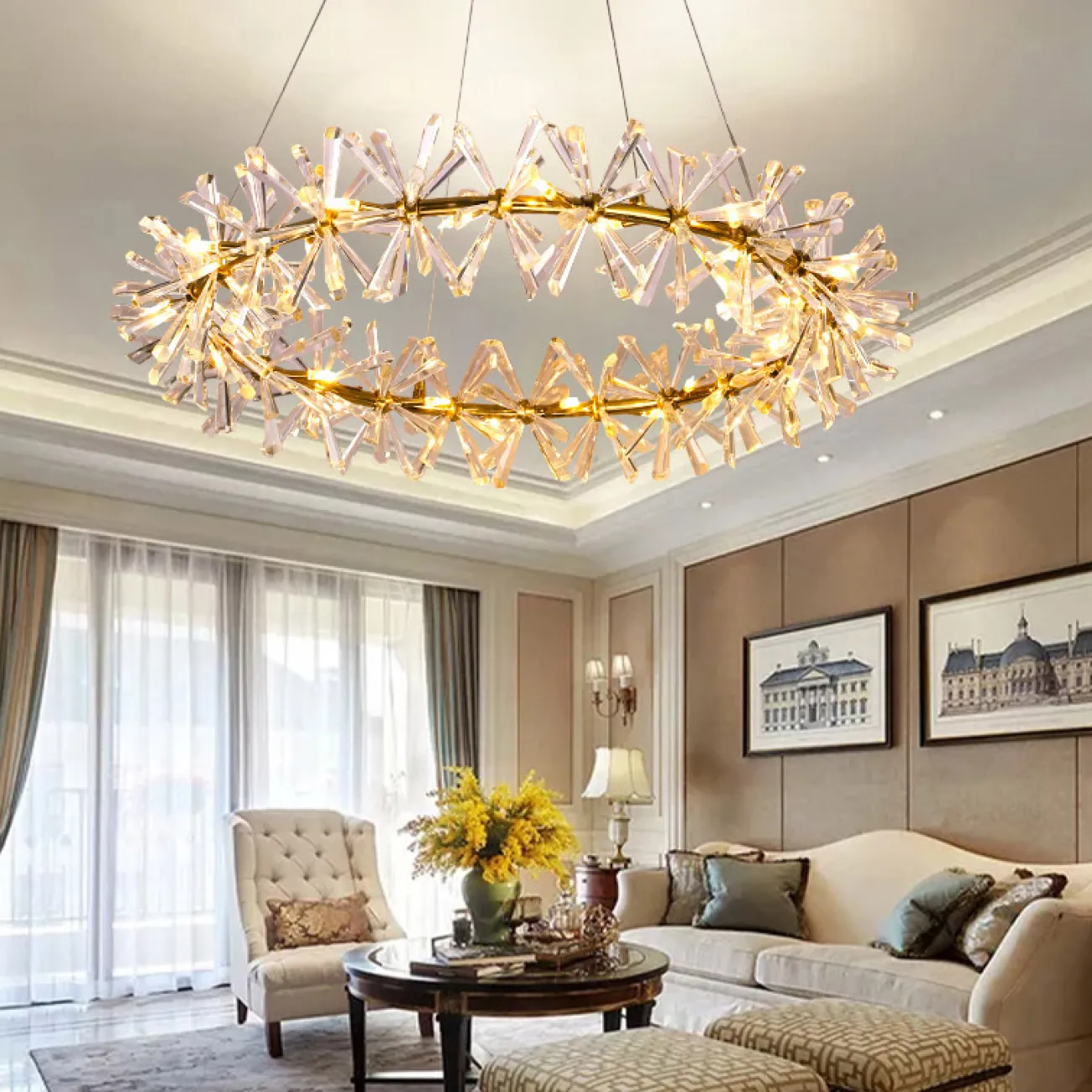 Подвесная люстра BEATRIX D80 от ImperiumLoft