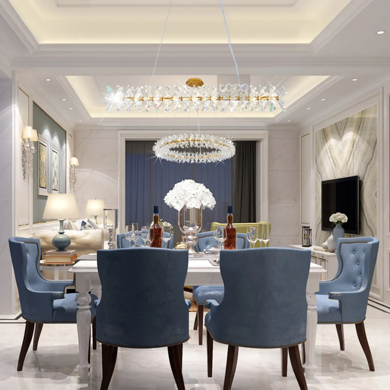 Подвесная люстра BEATRIX D100 от ImperiumLoft