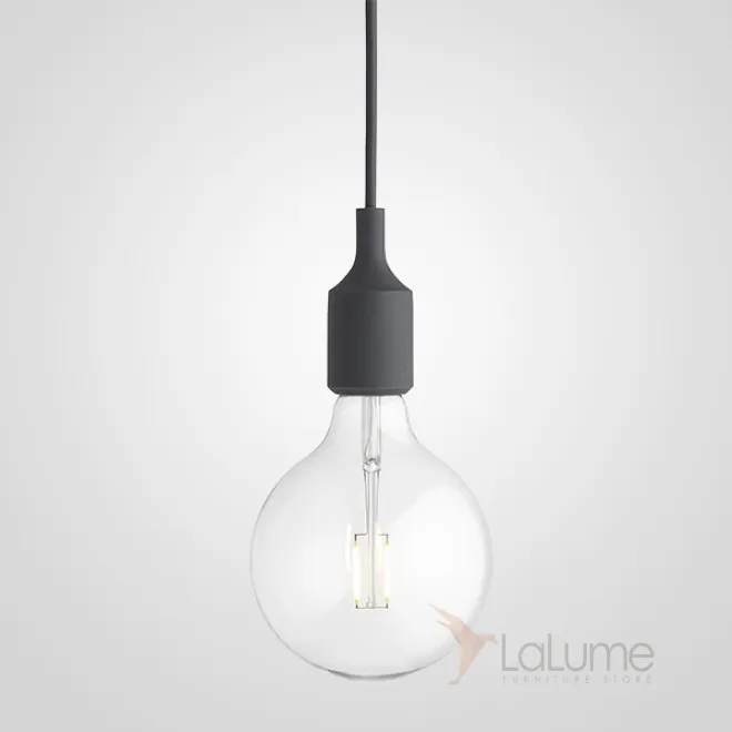 Подвесной светильник Muuto E27 Grey от ImperiumLoft