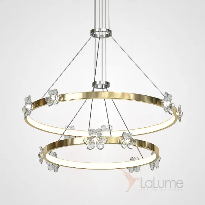 Подвесная люстра CAMILIA B D80 Brass от ImperiumLoft