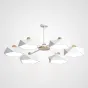 Подвесная люстра GEOMETRIC CH 6 белая от ImperiumLoft