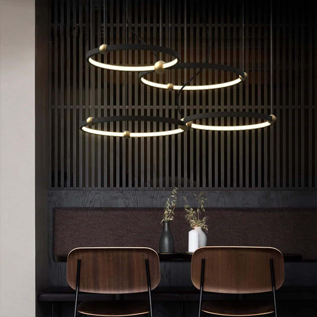 Подвесной кольцевой светильник PLANETARY D50+40 от ImperiumLoft Подвесной кольцевой светильник PLANETARY D50+40 от ImperiumLoft