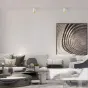 Накладной точечный светильник c плафоном цилиндрической формы RESTON White Grey 4000К