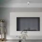 Накладной точечный светильник c плафоном цилиндрической формы RESTON White Grey 4000К