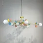 Потолочная люстра MATISSE B D120 Gold Multicolor от ImperiumLoft