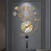 Дизайнерский настенный декор часы LaLume-KKK00325