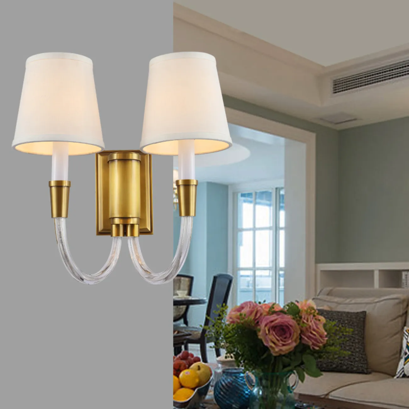 Настенный светильник VIVIEN WALL L2 от ImperiumLoft Настенный светильник VIVIEN WALL L2 от ImperiumLoft