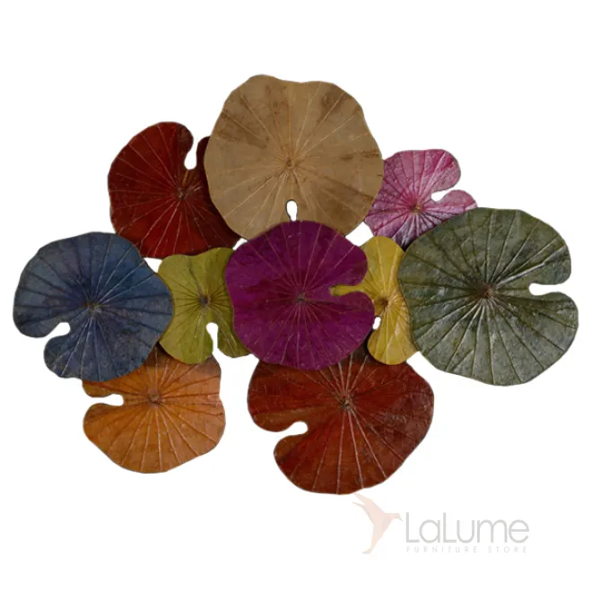 Арт-объект Disc wall art Lotus leaves II от LaLume