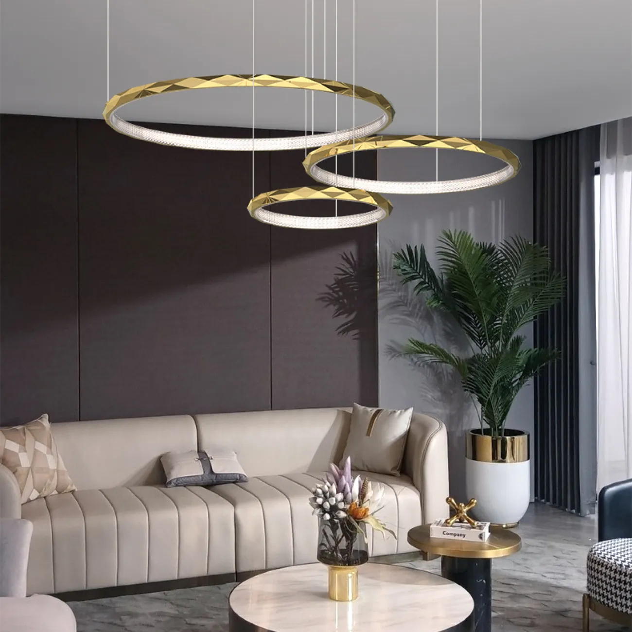 Подвесная люстра SIRILD D60 от ImperiumLoft