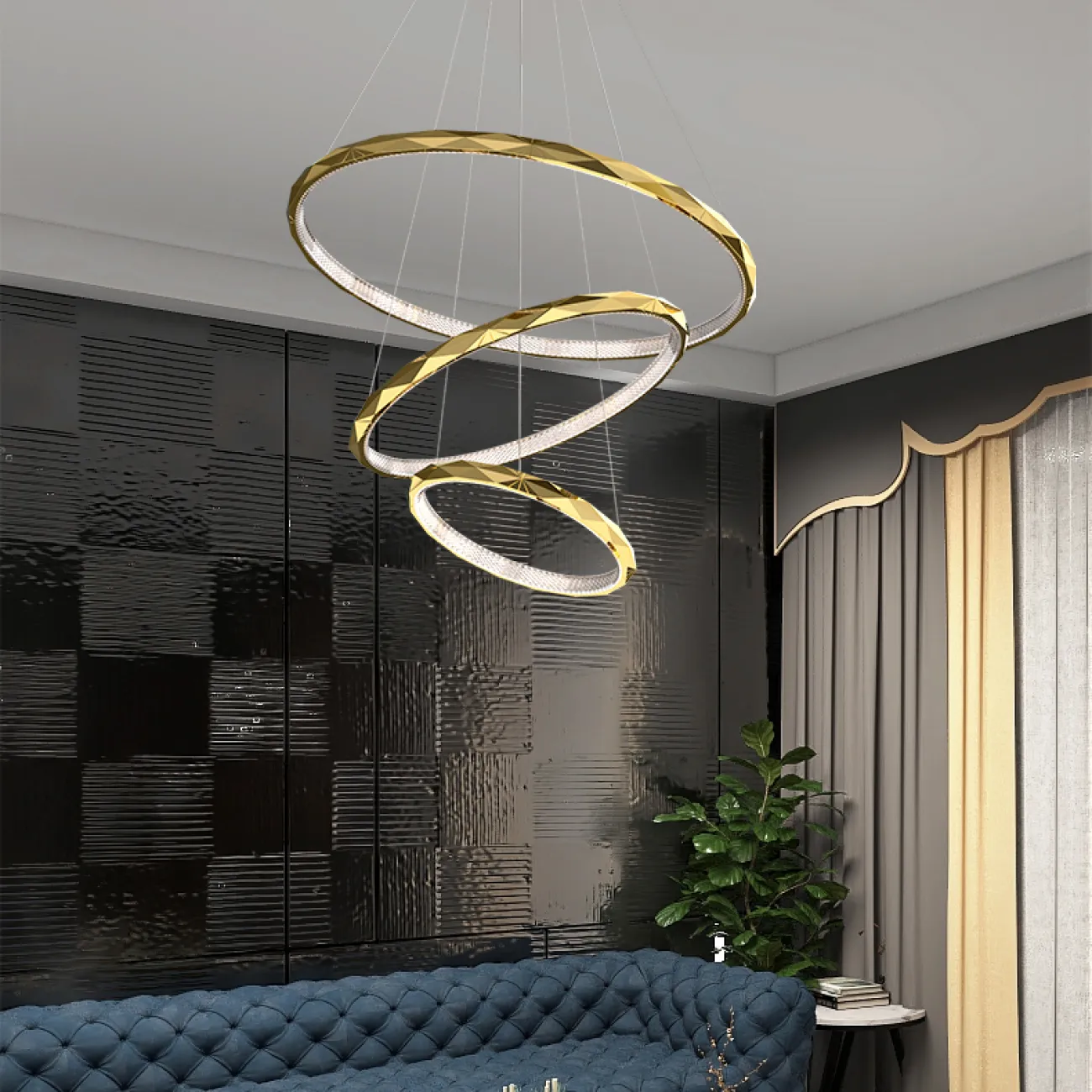 Подвесная люстра SIRILD D60 от ImperiumLoft