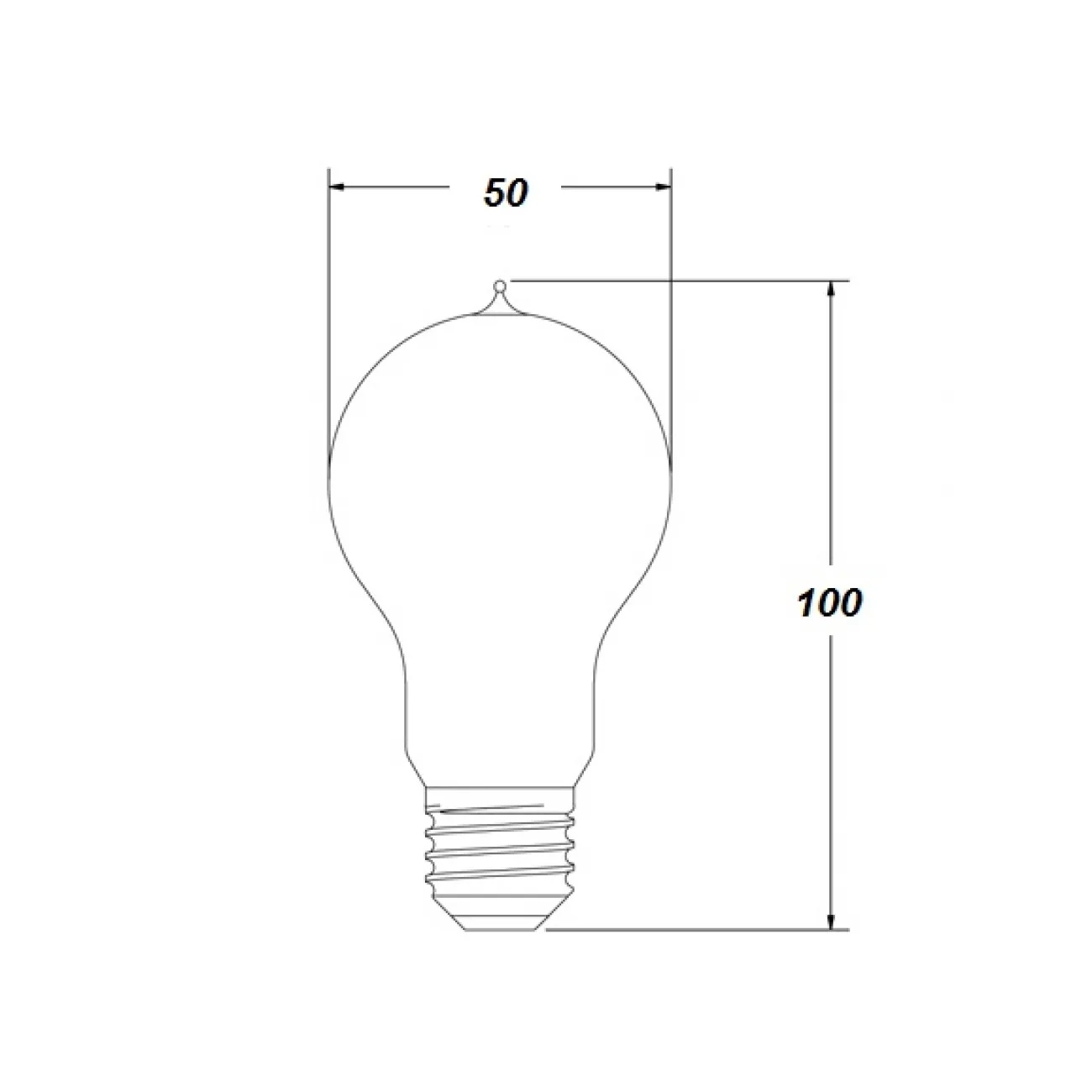 Лампочка Loft Edison Retro Bulb №2 от LaLume
