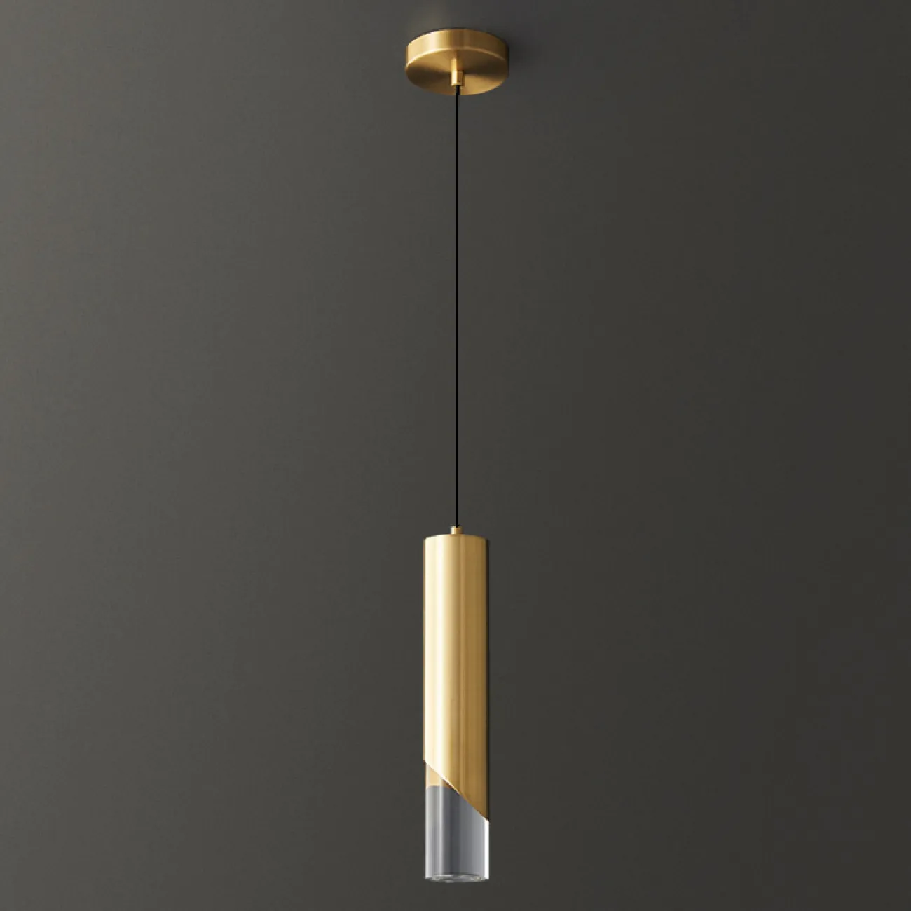 Подвесной светильник TEX B Black от ImperiumLoft