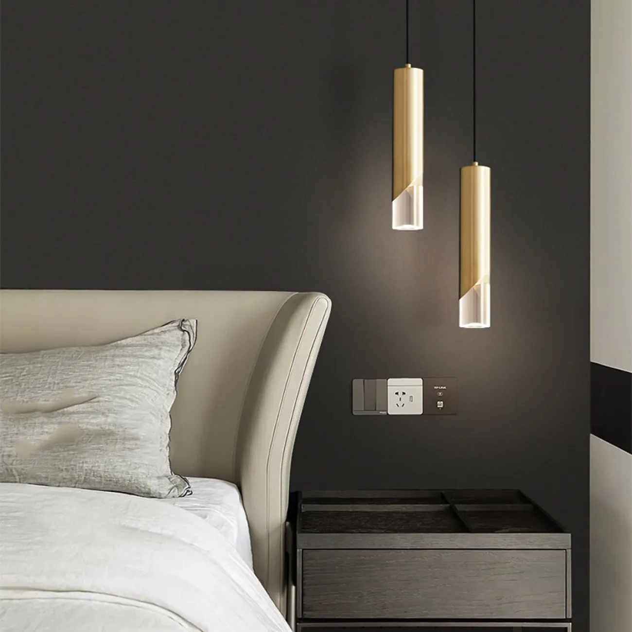 Подвесной светильник TEX B Black от ImperiumLoft