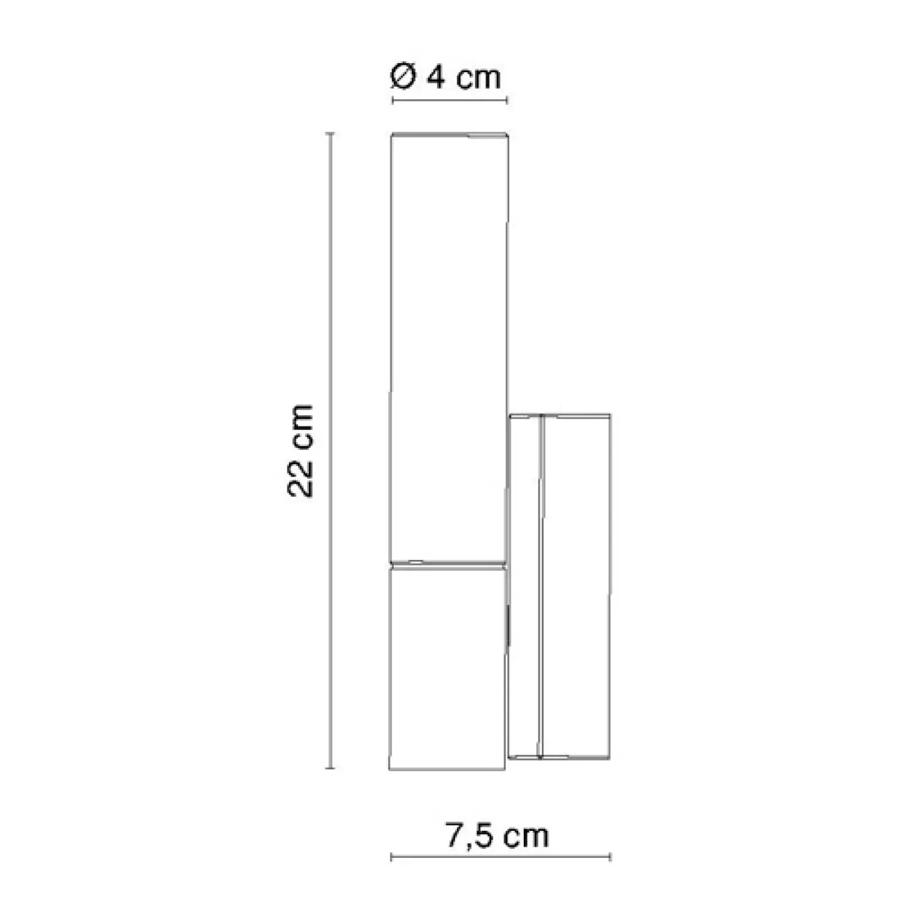 Настенный светильник Bathlight Uno от LaLume