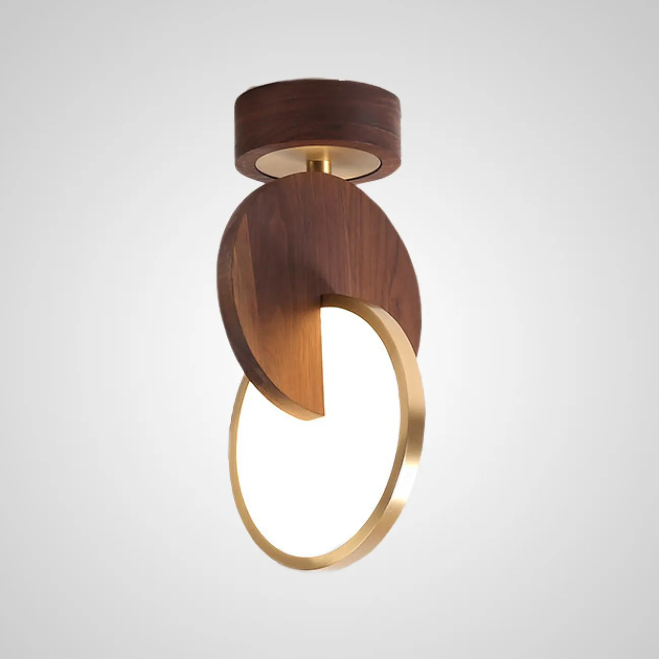 Потолочный светильник GLATT WOOD CH Light brown от ImperiumLoft