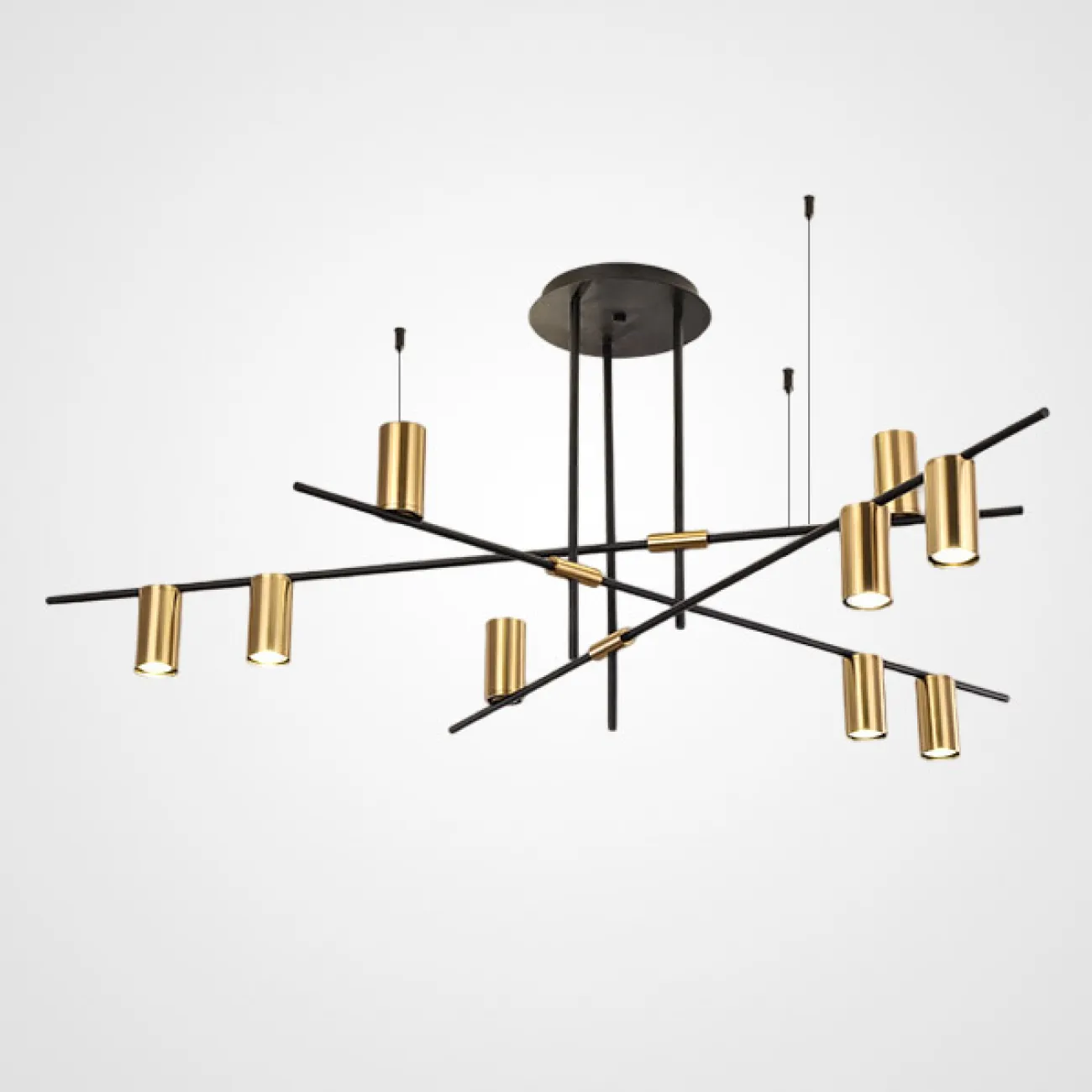 Потолочная люстра CASA N L12 Brass от ImperiumLoft Потолочная люстра CASA N L12 Brass от ImperiumLoft