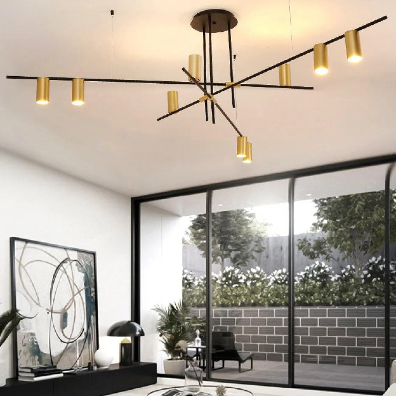 Потолочная люстра CASA N L12 Brass от ImperiumLoft