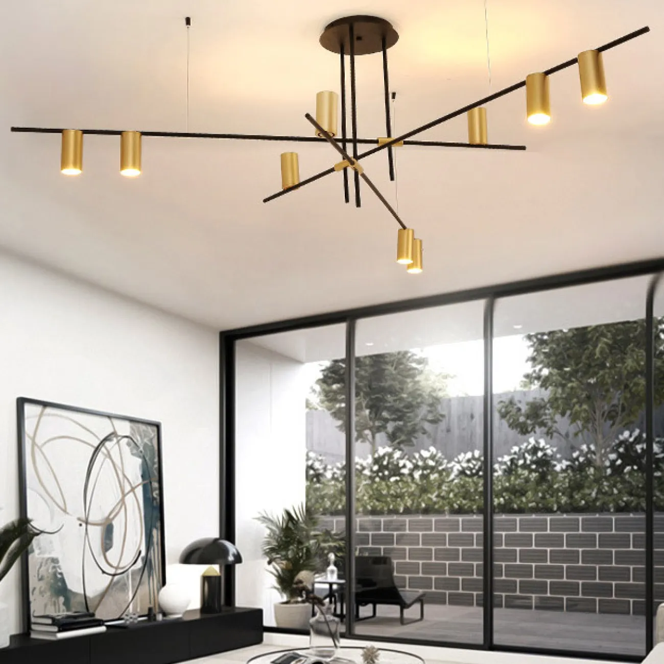 Потолочная люстра CASA N L12 Brass от ImperiumLoft Потолочная люстра CASA N L12 Brass от ImperiumLoft