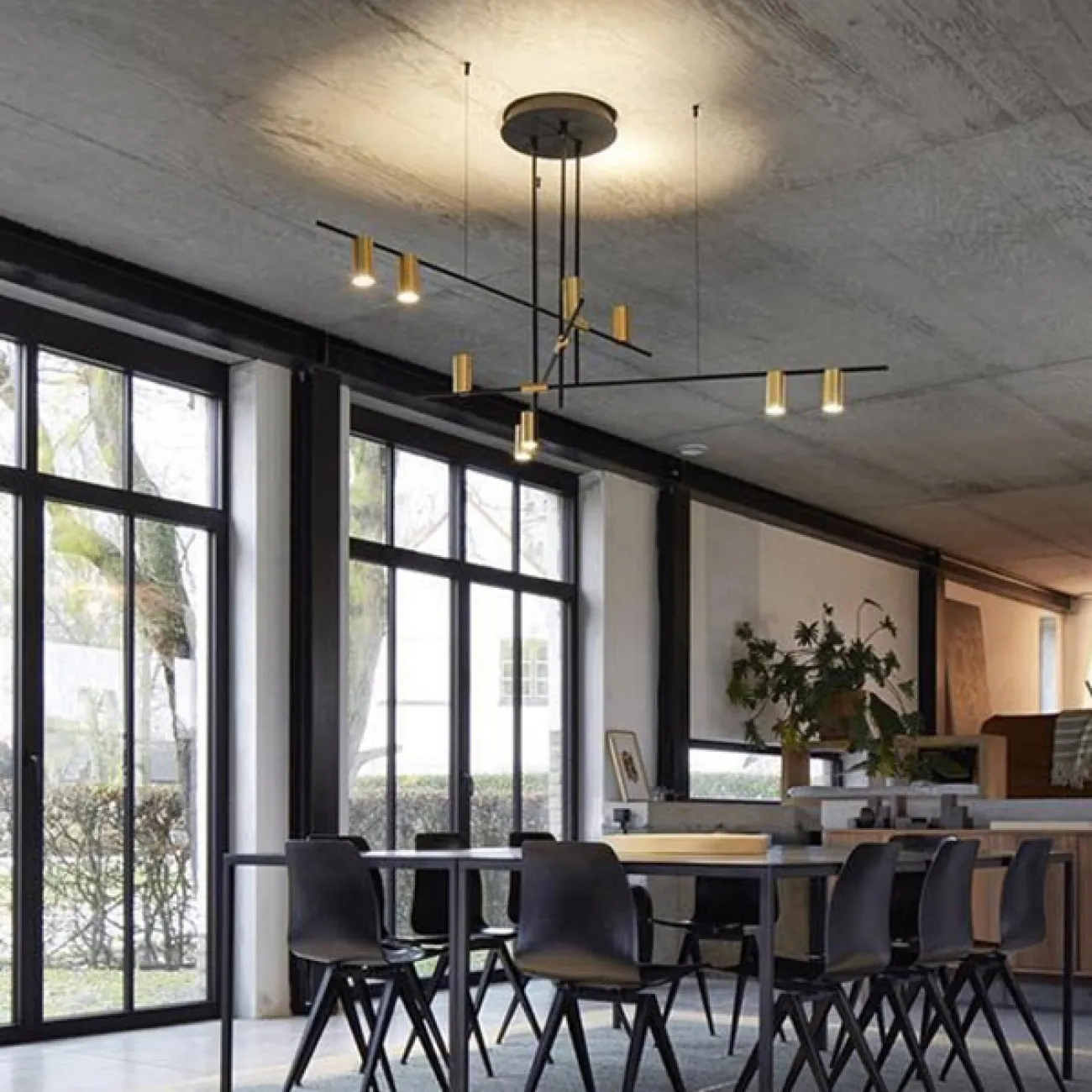 Потолочная люстра CASA N L12 Brass от ImperiumLoft