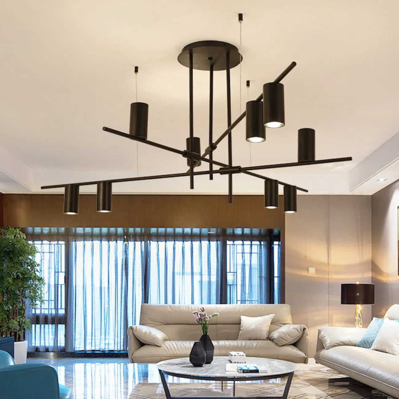 Потолочная люстра CASA N L12 Brass от ImperiumLoft Потолочная люстра CASA N L12 Brass от ImperiumLoft