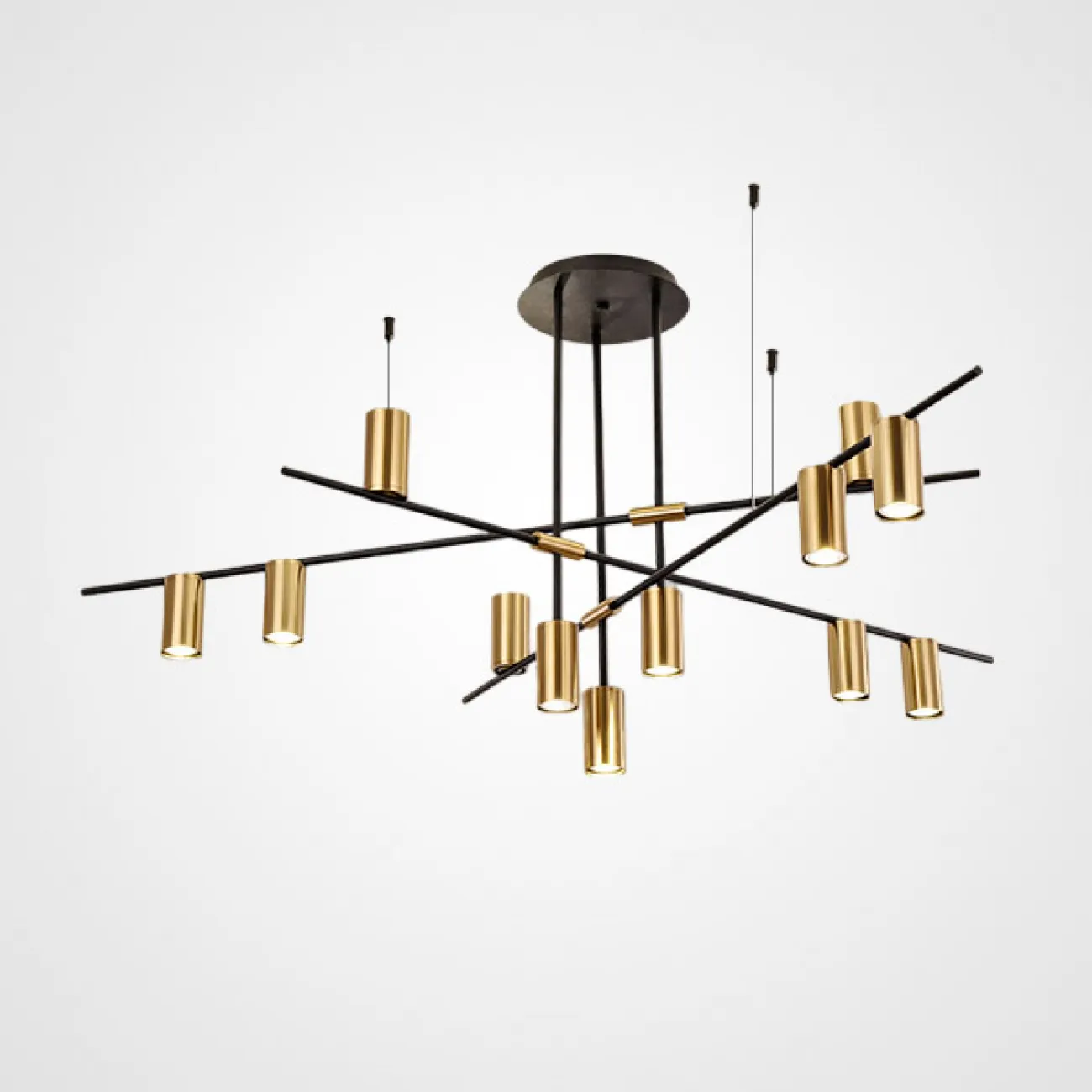 Потолочная люстра CASA N L9 Brass от ImperiumLoft