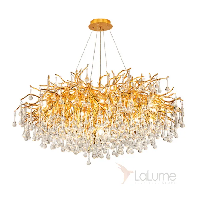 Люстра Droplet Chandelier circle D120 от ImperiumLoft