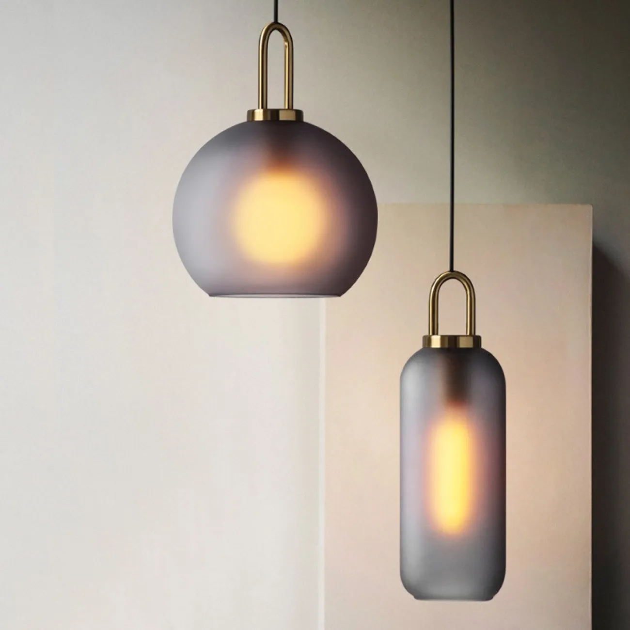 Подвесной светильник GAUSS 30 шар серый от ImperiumLoft