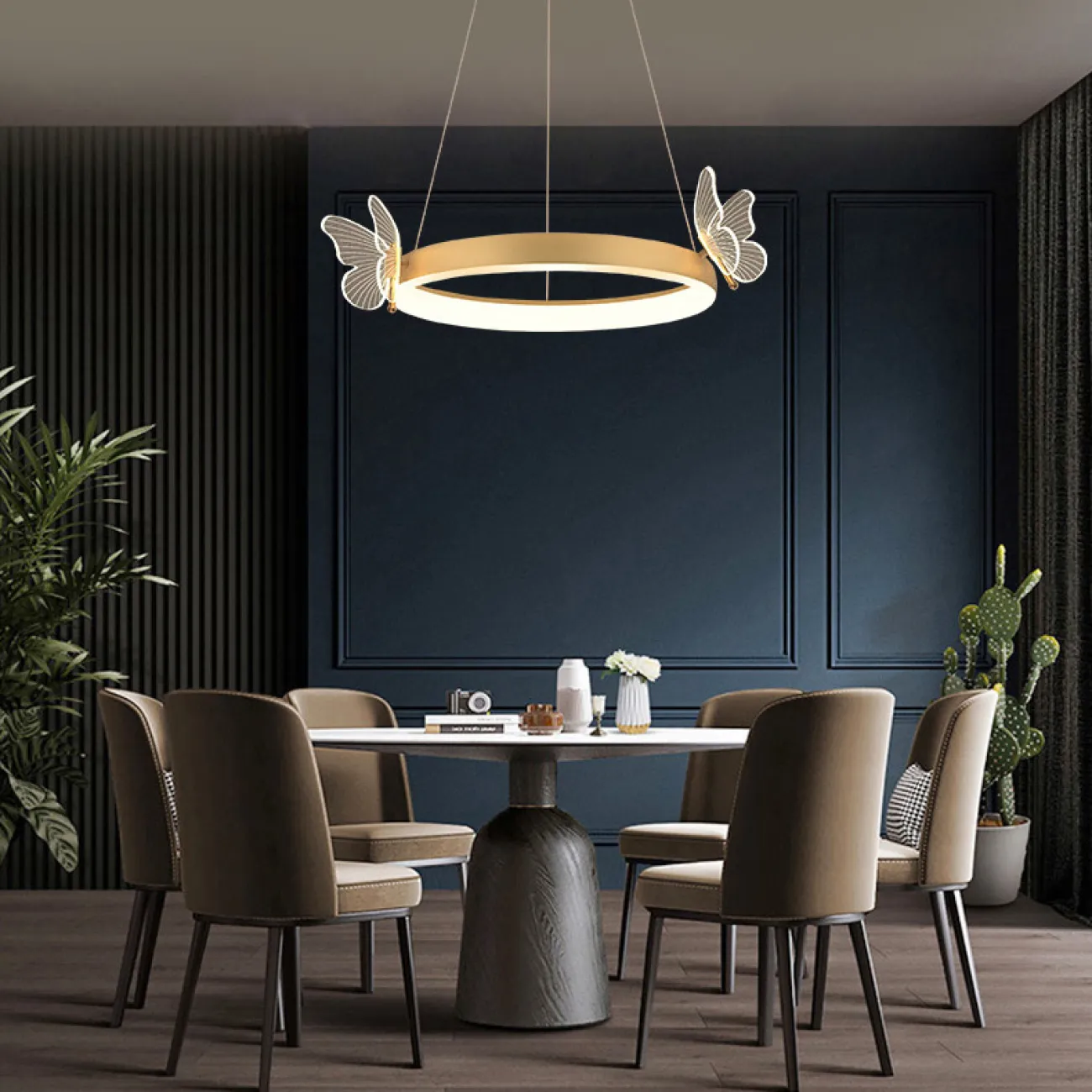 Подвесная люстра BABETTA D A D40 Brass от ImperiumLoft