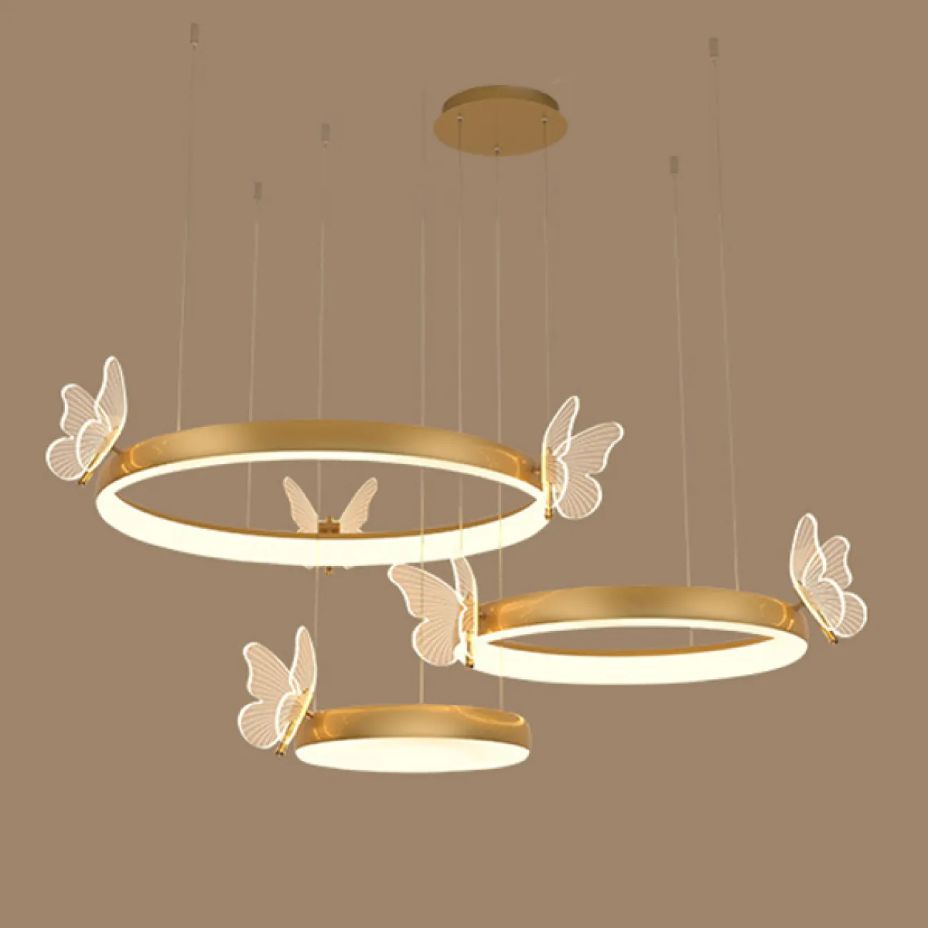 Подвесная люстра BABETTA D A D40 Brass от ImperiumLoft