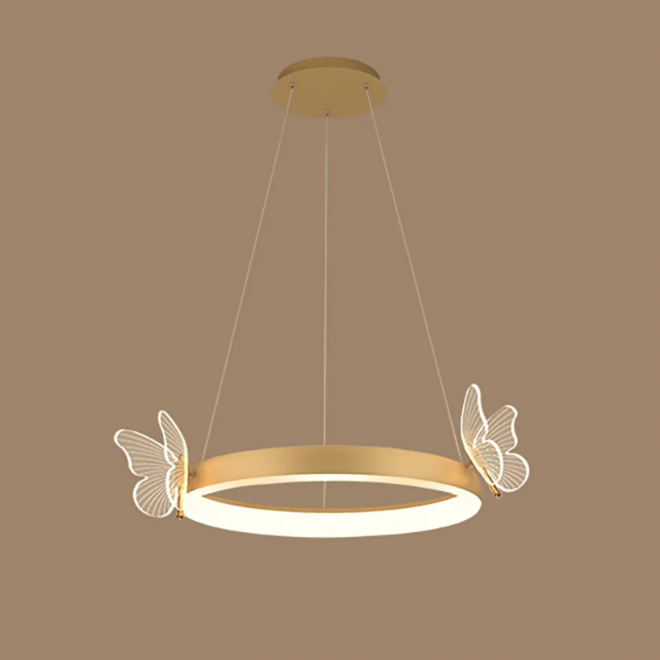 Подвесная люстра BABETTA D С D40 D60 Brass от ImperiumLoft