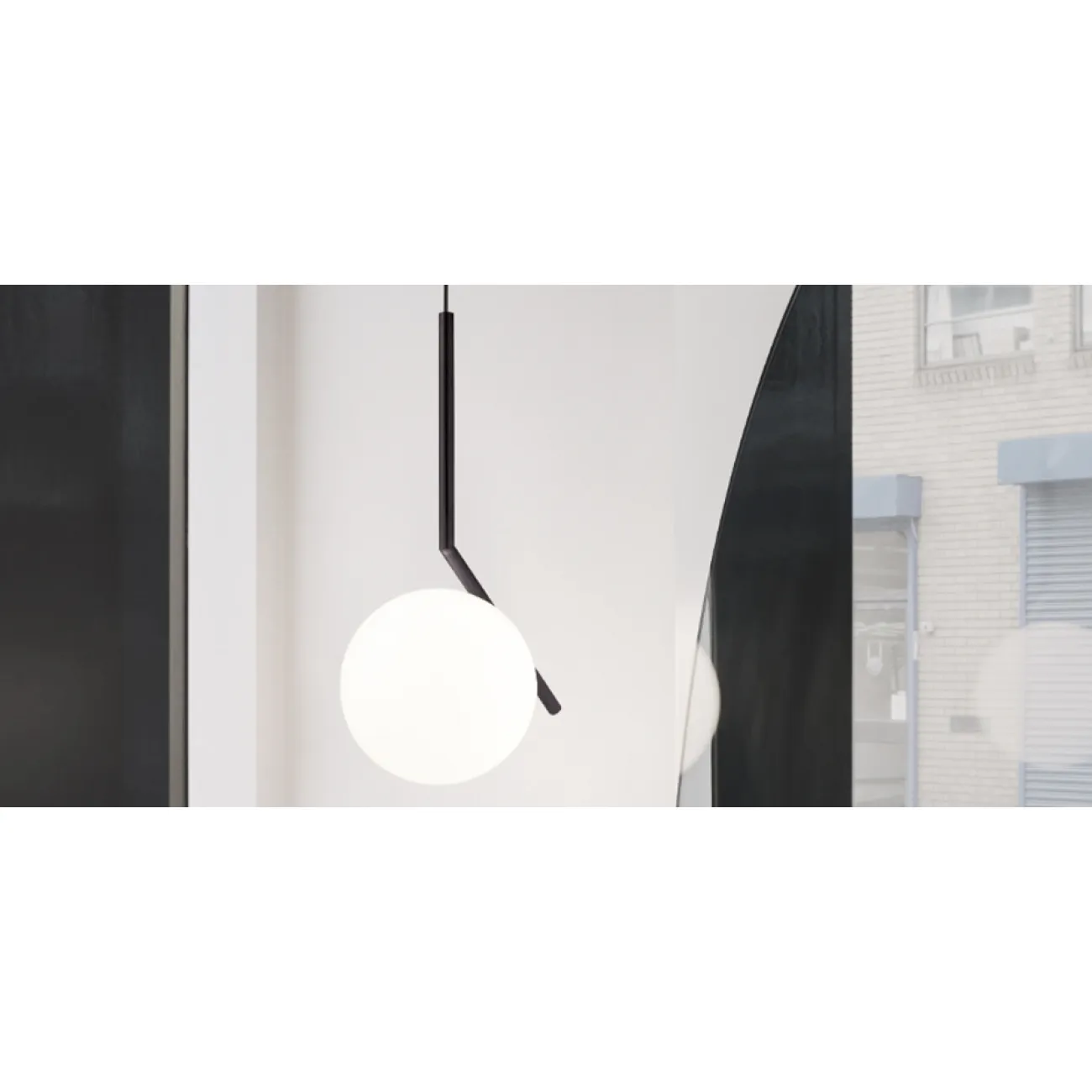 Светильник Flos IC Lighting Black Pendant Lamp от ImperiumLoft