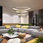 Подвесная люстра VENEZIA D55 Трехцветный свет от ImperiumLoft