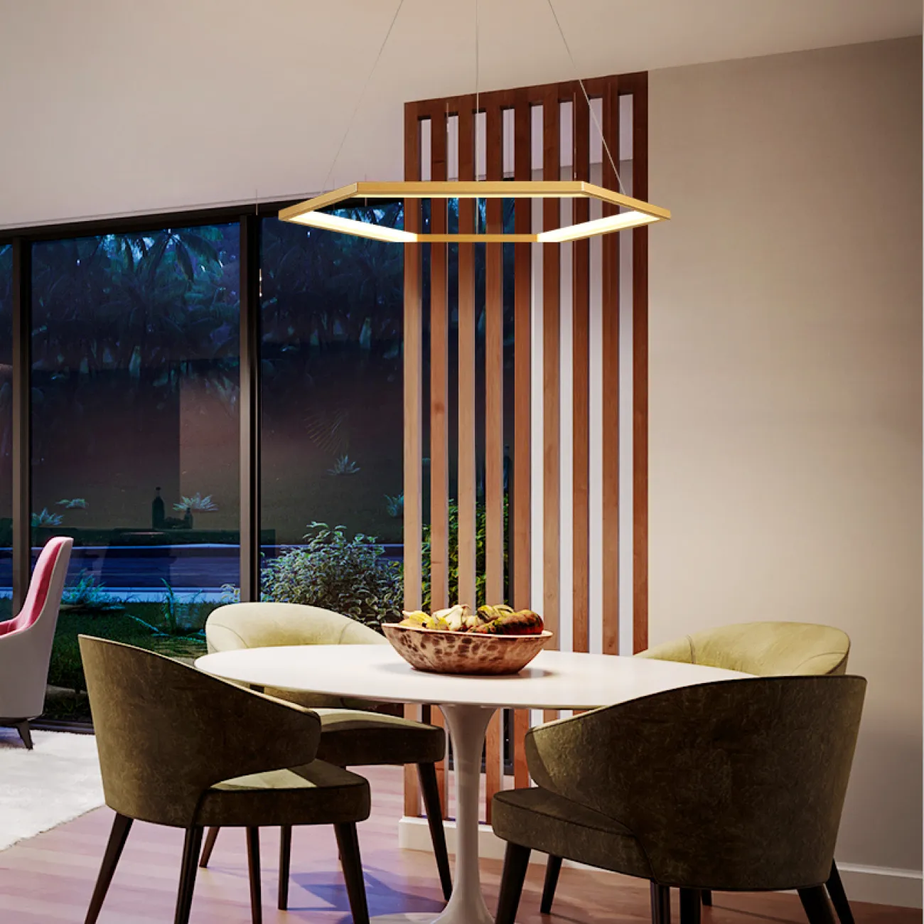 Подвесная люстра VENEZIA D45 4000К от ImperiumLoft