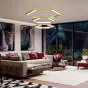 Подвесная люстра VENEZIA D55 Трехцветный свет от ImperiumLoft