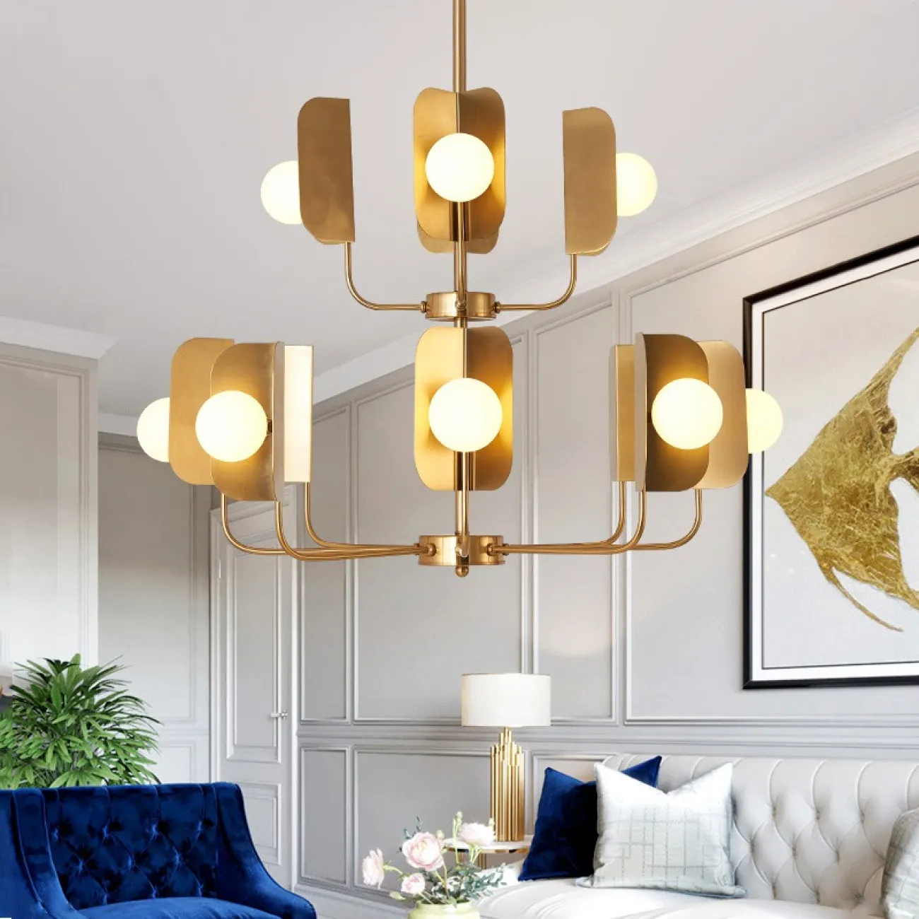 Подвесная люстра ARMO от ImperiumLoft