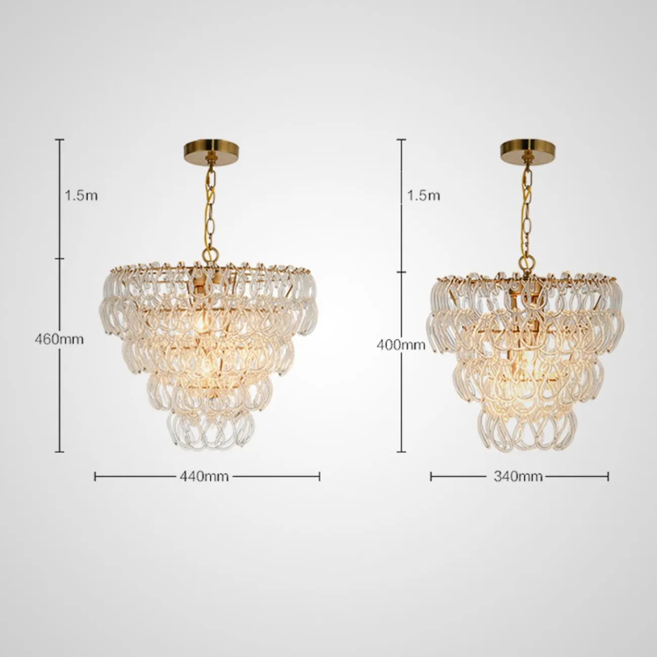 Подвесная люстра KNIT от ImperiumLoft