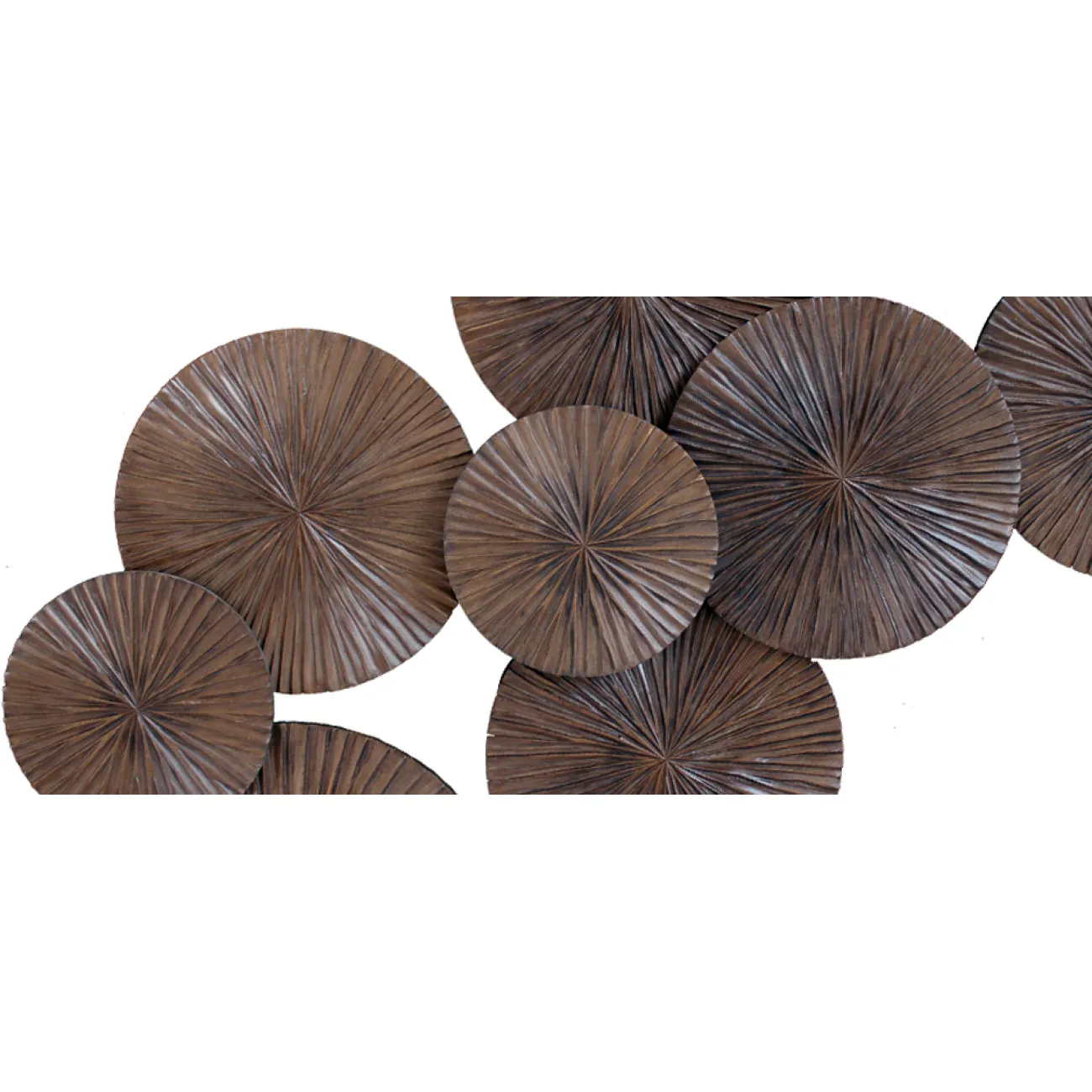 Арт-объект Apollo Brown Wall Plaque Disc от LaLume