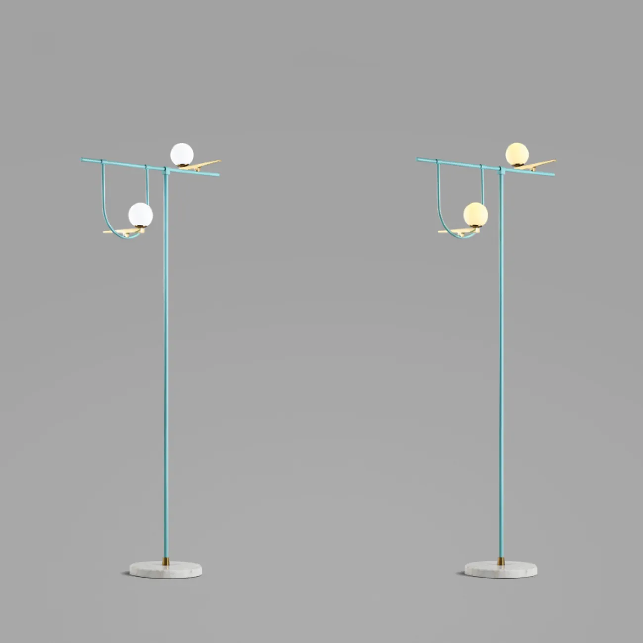 Торшер Yanzi LED Floor Lamp от ImperiumLoft