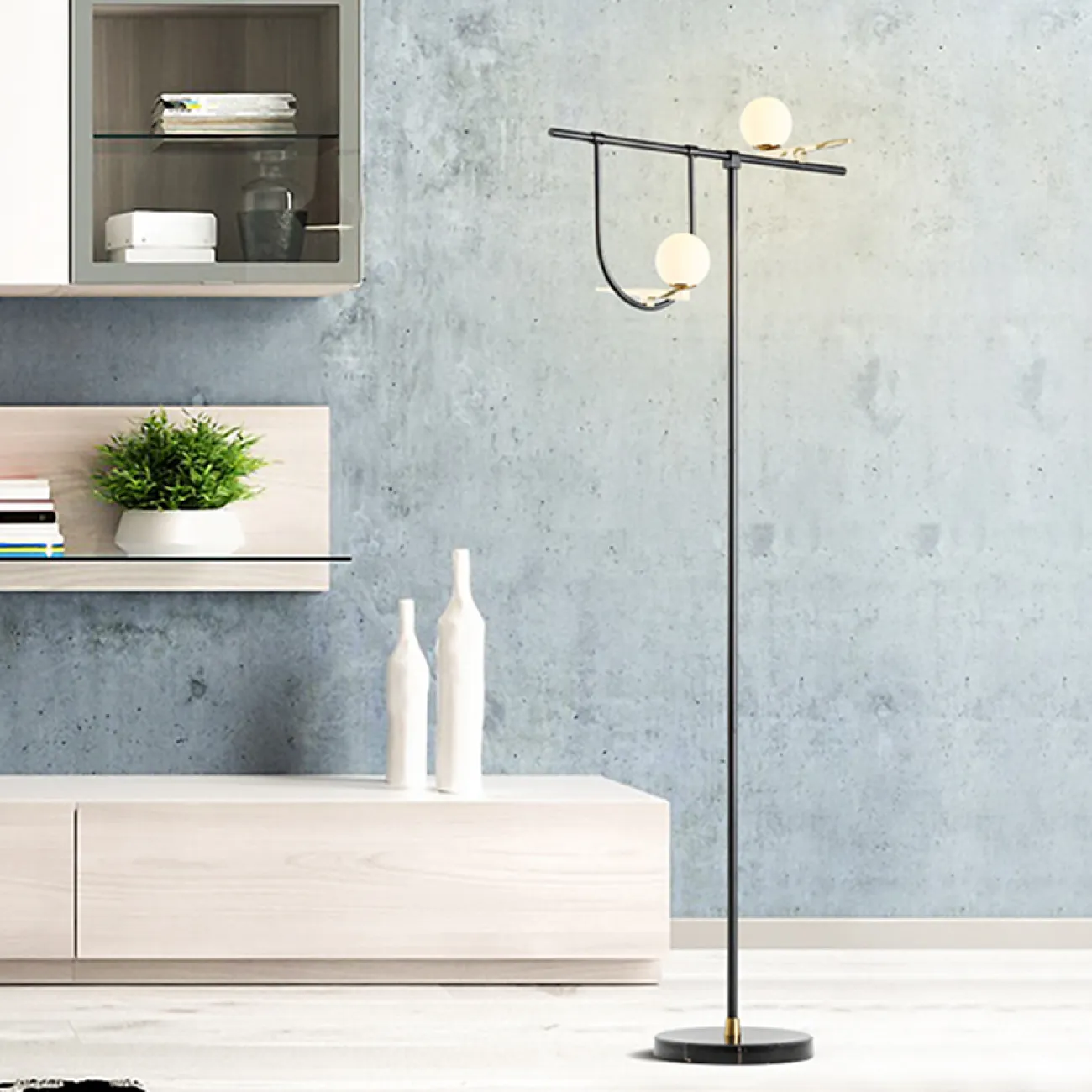 Торшер Yanzi LED Floor Lamp от ImperiumLoft