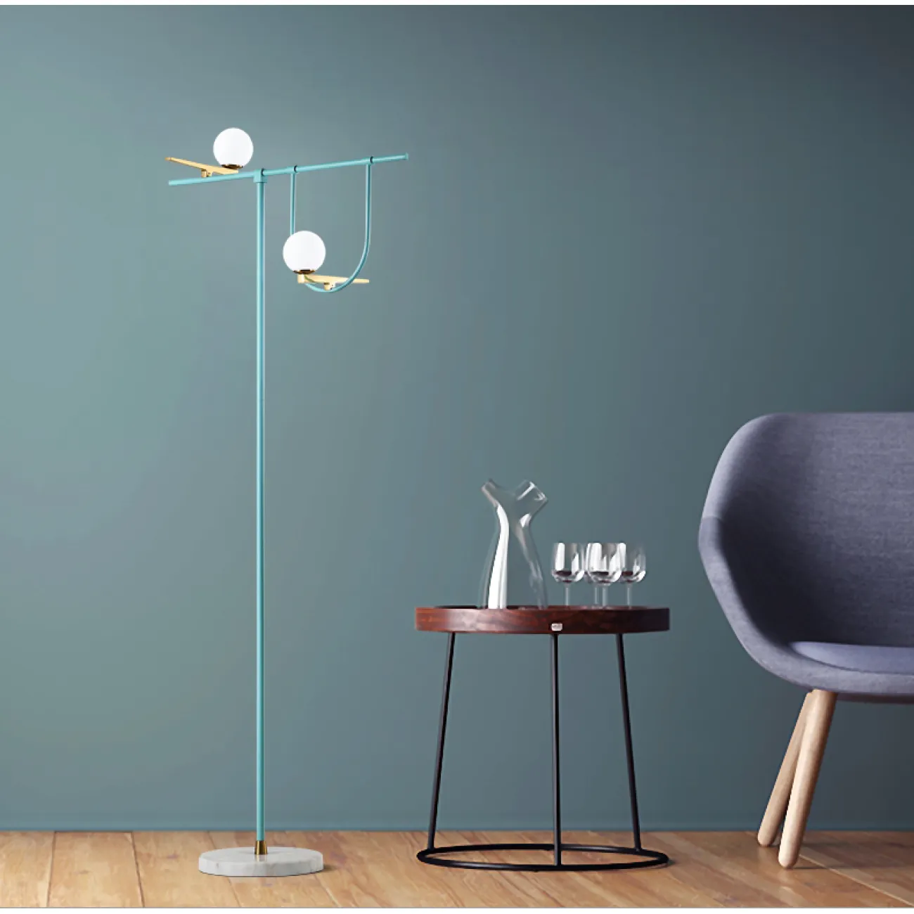 Торшер Yanzi LED Floor Lamp от ImperiumLoft