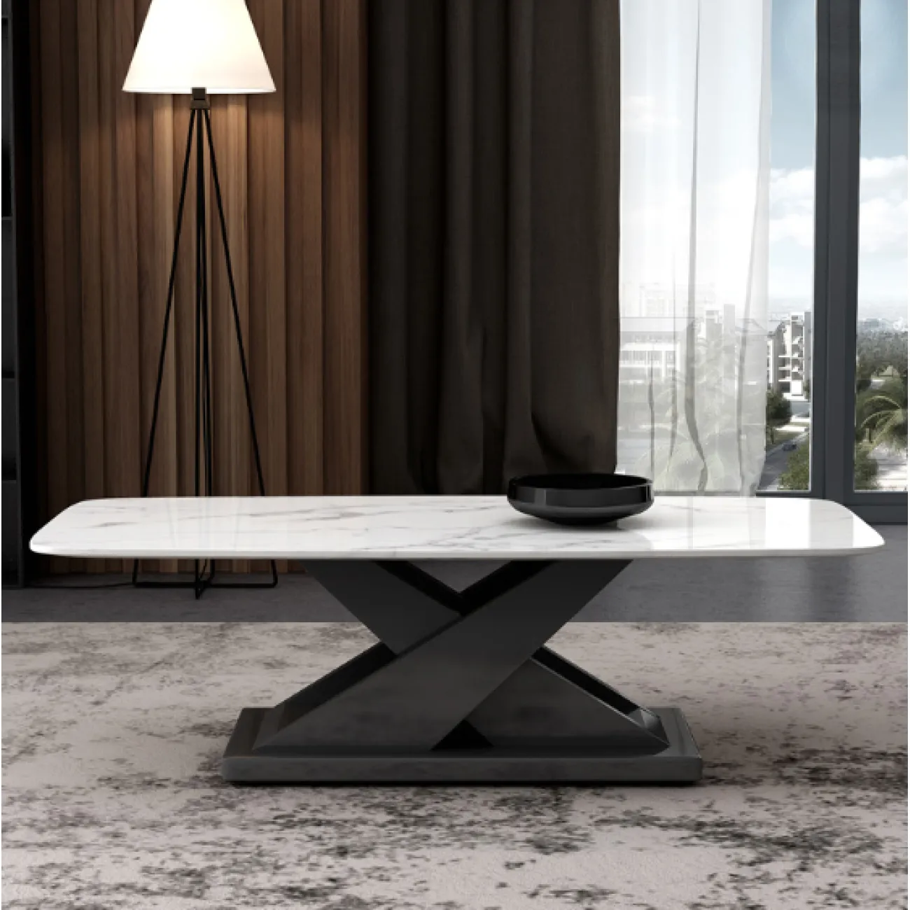 Дизайнерский журнальный столик LaLume-AP00285