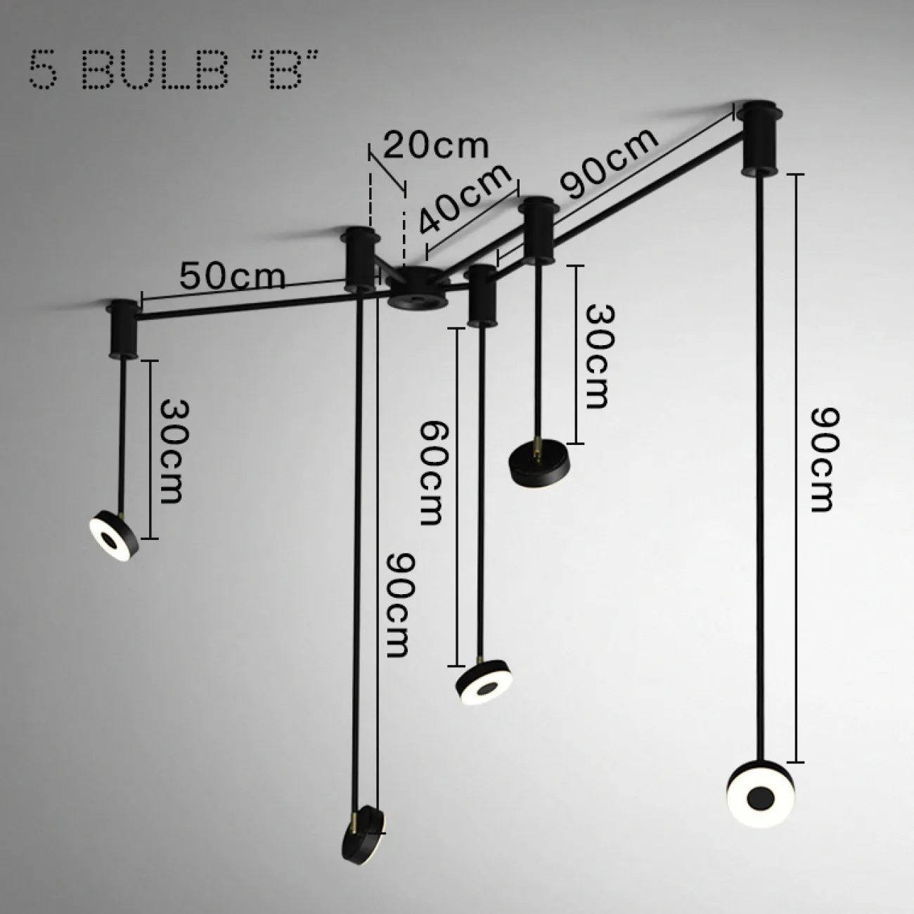 Потолочный светильник STRAIN от ImperiumLoft
