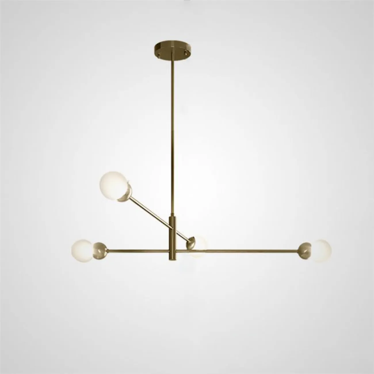 Люстра на штанге SALME L6 B Gold от ImperiumLoft