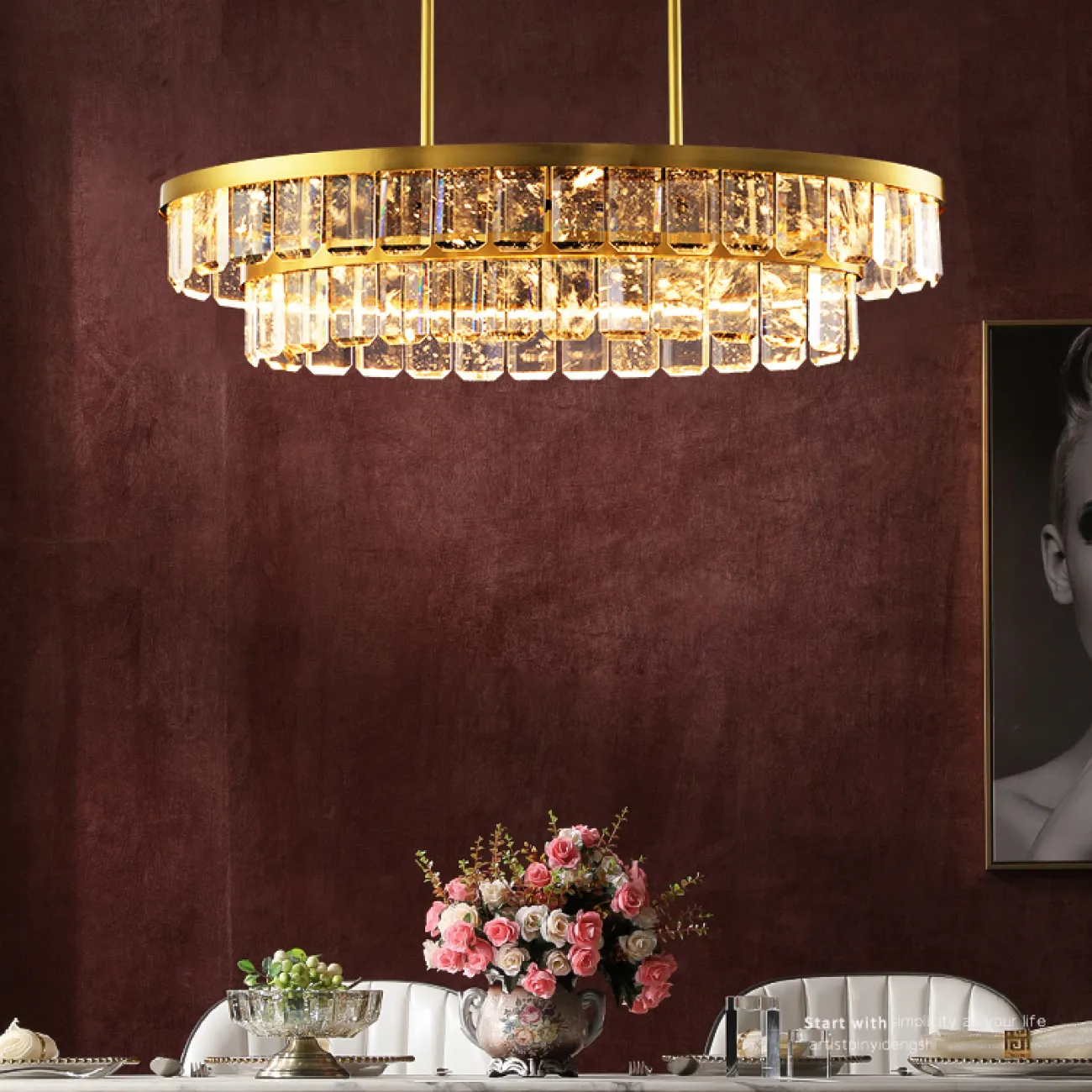 Подвесной светильник CAPELLA LONG L91,5 от ImperiumLoft