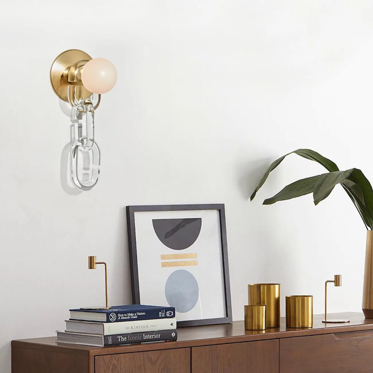 Настенный светильник CHAIN WALL Прозрачный от ImperiumLoft Настенный светильник CHAIN WALL Прозрачный от ImperiumLoft