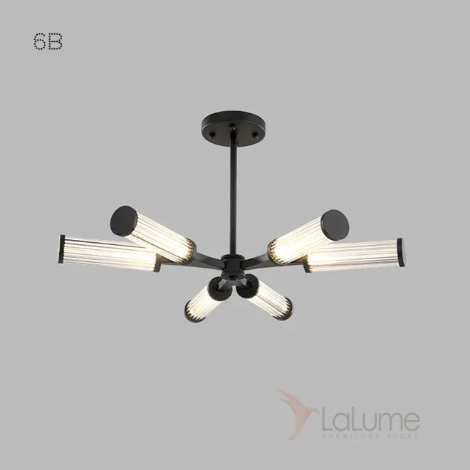 Подвесная люстра RAMOSE В6 Черный от ImperiumLoft