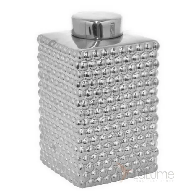 Сосуд с крышкой Chaplet Silver Big от LaLume