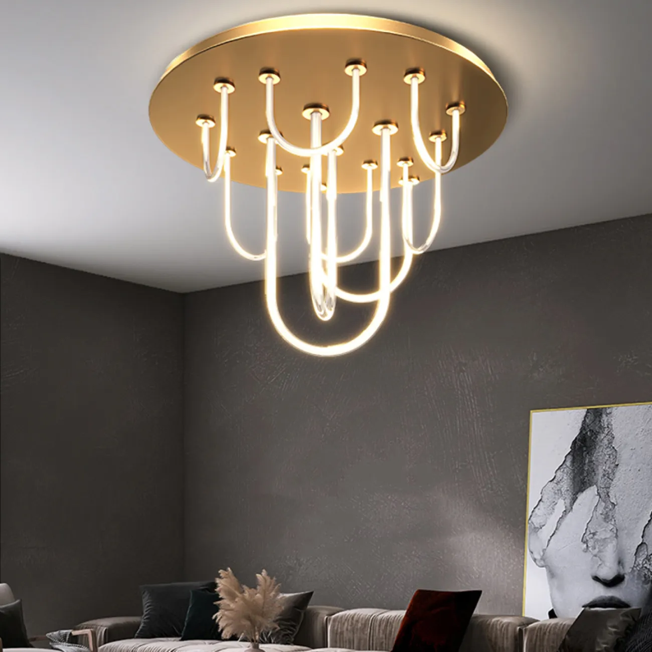 Потолочная люстра HILARY D80 от ImperiumLoft