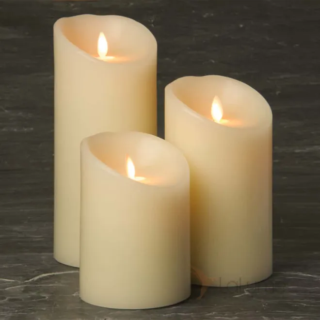 Светодиодная Свеча имитация мерцающего пламя D 75 mm Светодиодная Свеча имитация мерцающего пламя D 75 mm